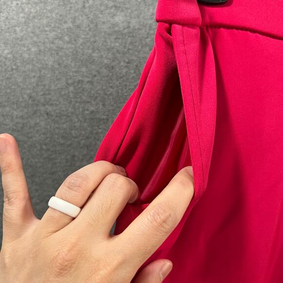 Susan Graver Tall LK Fusion Pull-On Crop Pant Passion Pink, Tall Small - Picture 7 of 8